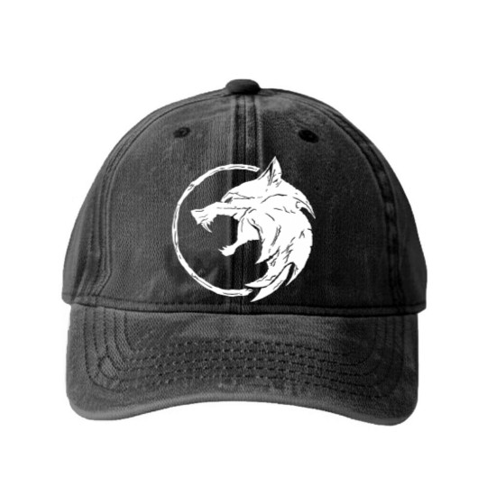 Discover The Witcher - Witcher - Washed Denim Baseball Caps