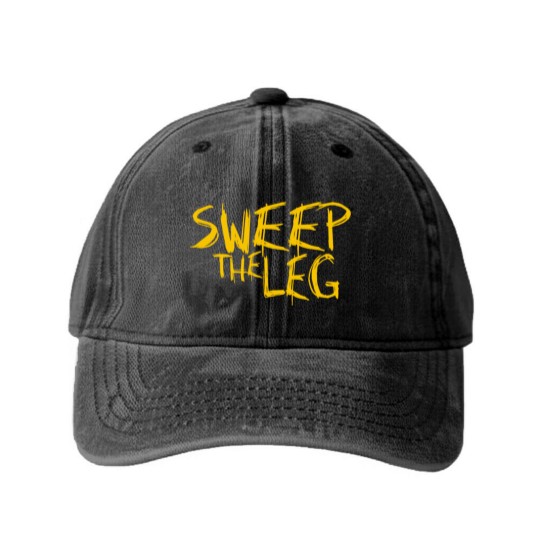 Discover Sweep the leg Washed Denim Baseball Caps