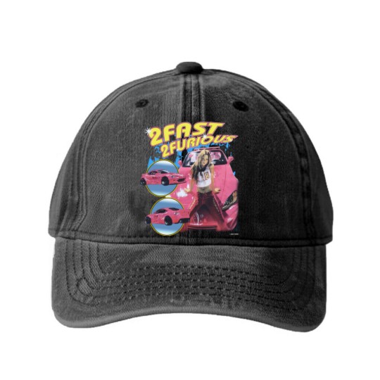 Discover Vintage Suki Fast and Furious , bootleg raptees 90s Washed Denim Baseball Caps