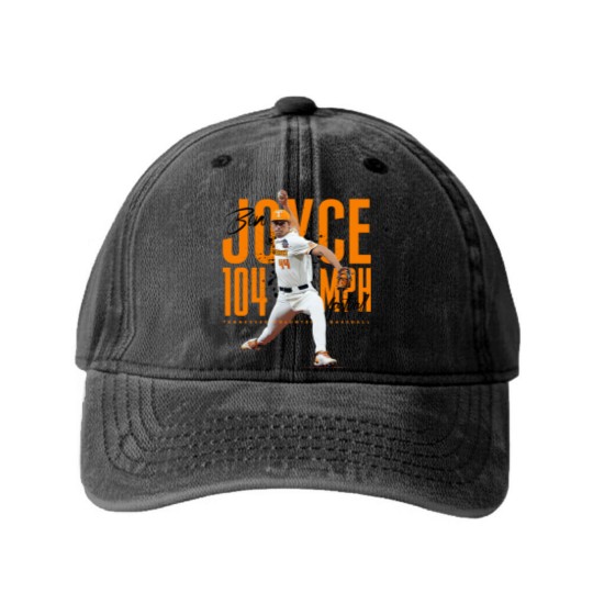 Discover Ben Joyce - Ben Joyce College Baseball - Washed Denim Baseball Caps