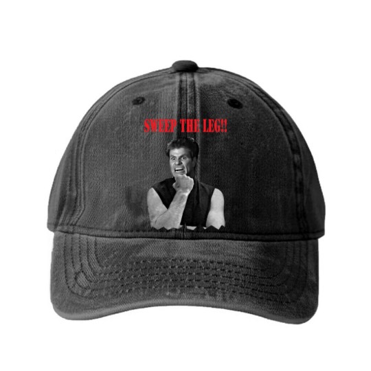 Discover Sweep The Leg Classic Washed Denim Baseball Caps