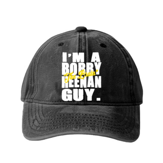 Discover Bobby Heenan Guy - Wrestling - Washed Denim Baseball Caps