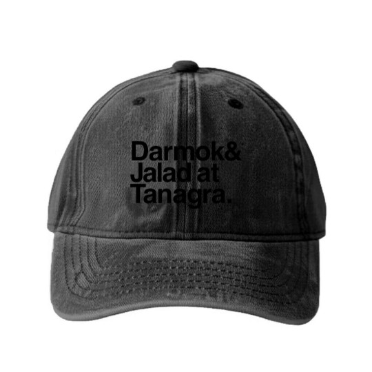Discover Darmok and Jalad at Tanagra. - startrek2020 Tng - Washed Denim Baseball Caps