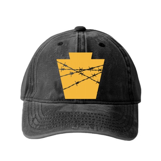 Discover Real Historical Philadelphia - Ec Arena - Philadelphia - Washed Denim Baseball Caps