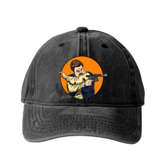 Discover Ron Solo - Ron Swanson - Washed Denim Baseball Caps