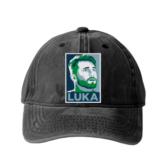 Discover Luka Doncic Hope Classic Washed Denim Baseball Caps