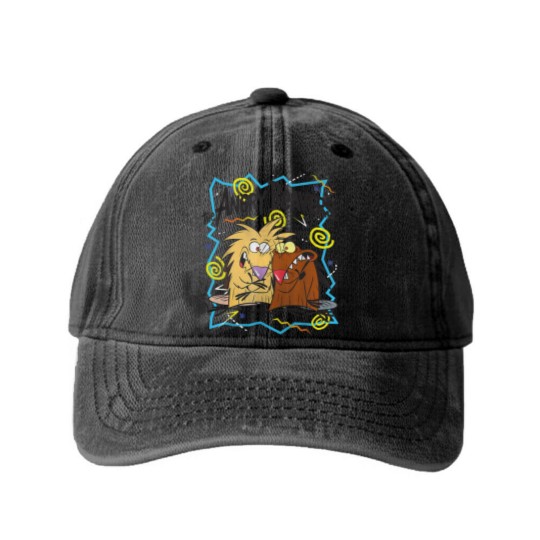 Discover Beaver Liquor Washed Denim Baseball Caps Nick 90s The Angry Beavers Insane Humorous