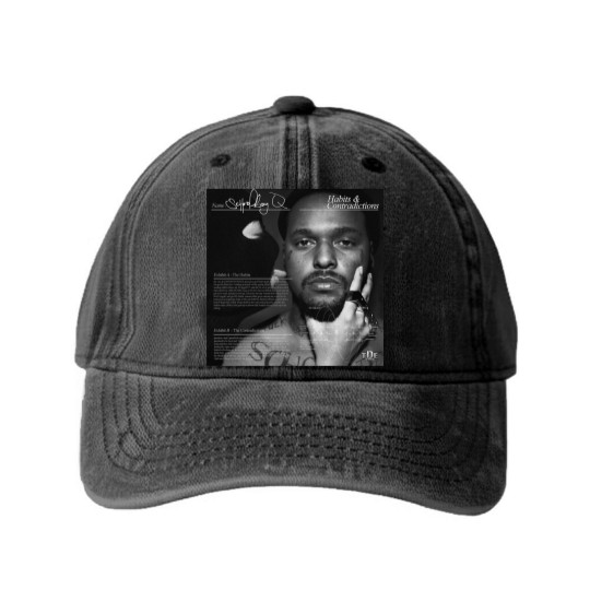 Discover Habits And Contradictions Classic Washed Denim Baseball Caps