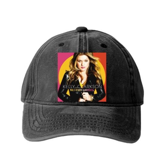 Discover Kelly Clarkson Essential Washed Denim Baseball Caps