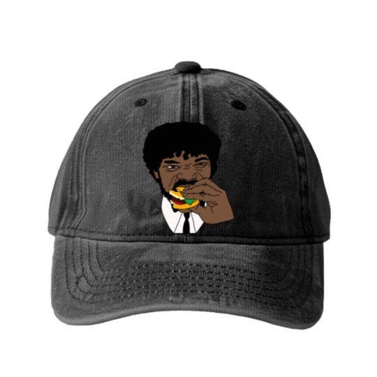 Discover Jules Winnfield - Pulp Fiction - Washed Denim Baseball Caps