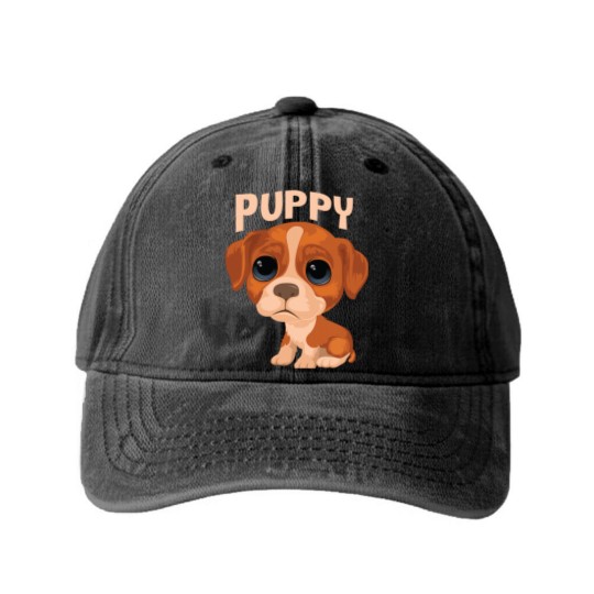 Discover Puppy - Puppy - Washed Denim Baseball Caps