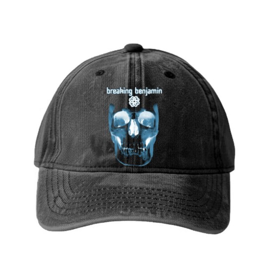 Discover Breaking Benjamins Washed Denim Baseball Caps