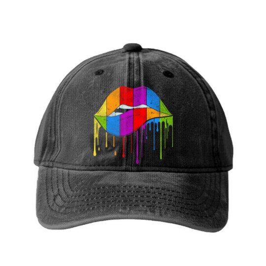 Discover LGBT Washed Denim Baseball Caps