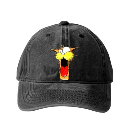 Discover Ack! - Bill The Cat - Washed Denim Baseball Caps