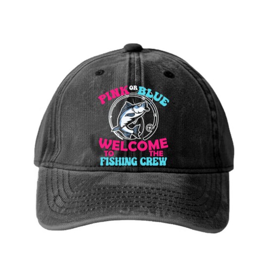 Discover Fishing Lover  Washed Denim Baseball Caps Fishing Lover   680 Washed Denim Baseball Caps