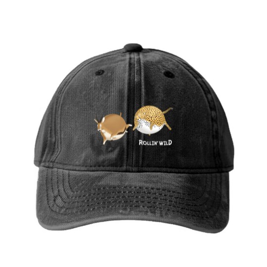 Discover Rollin' Wild - the chase Washed Denim Baseball Caps