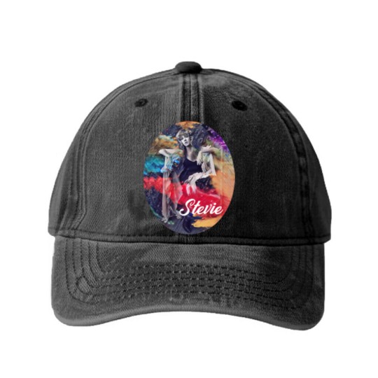 Discover Stevie Nicks Fan Washed Denim Baseball Caps - Stevie Nicks - Washed Denim Baseball Caps