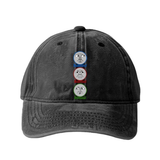 Discover Disgraceful, Disgusting, Despicable - Gordon, James & Henry - Thomas - Washed Denim Baseball Caps