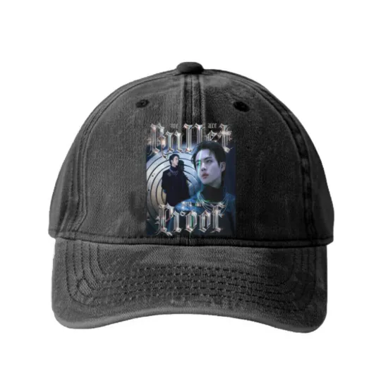 Discover Meet Seokjin, Seokjin Proof inspired Washed Denim Baseball Caps