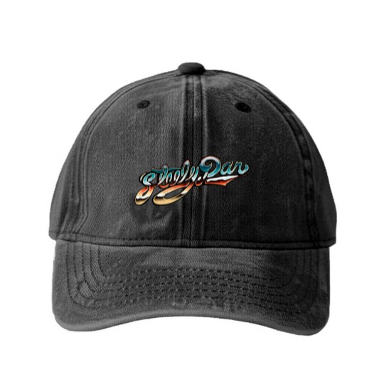 Discover Steely Dan Retro - Steely Dan - Washed Denim Baseball Caps
