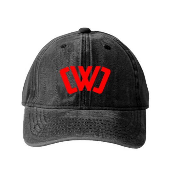 Discover chad wild clay merch Washed Denim Baseball Caps