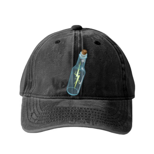 Discover Lightning In A Bottle Washed Denim Baseball Caps