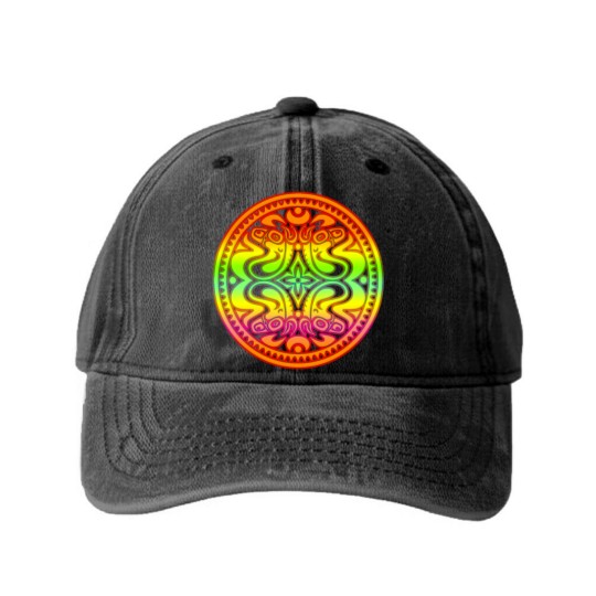 Discover gov t mule logo Washed Denim Baseball Caps