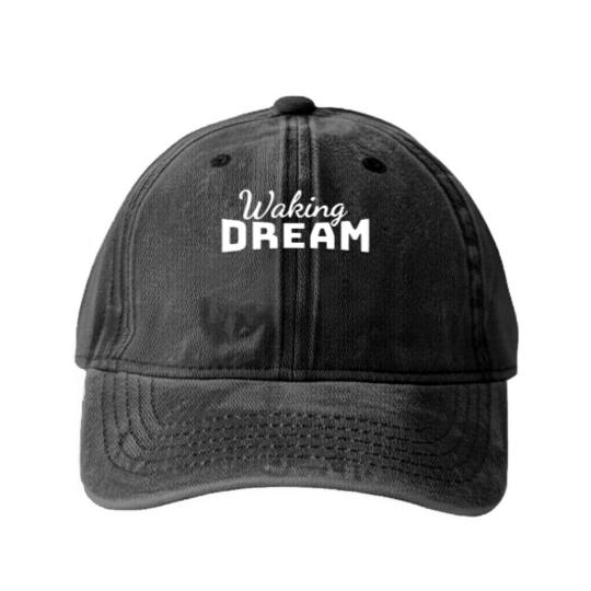 Discover Waking dream Washed Denim Baseball Caps