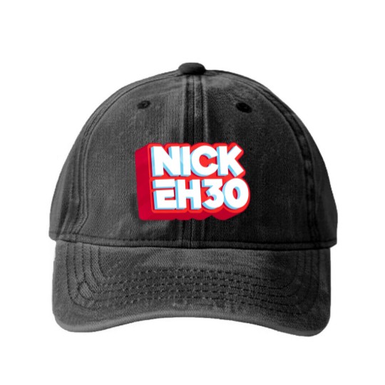 Discover nick eh 30 Washed Denim Baseball Caps