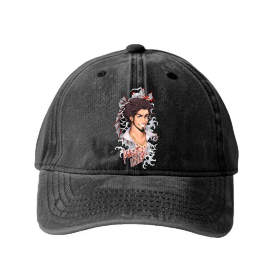 Discover Like a Dragon - Yakuza - Washed Denim Baseball Caps