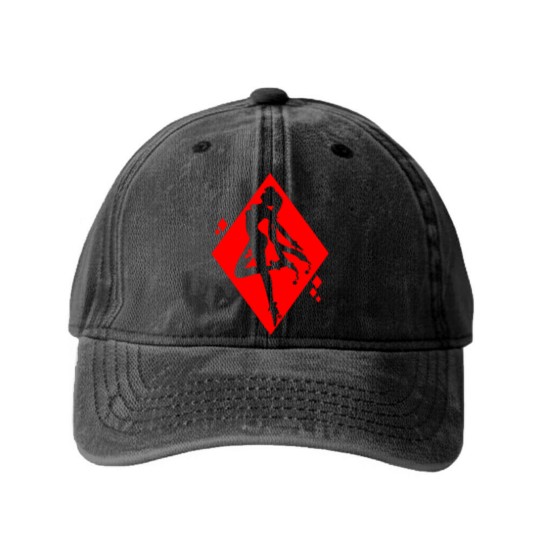 Discover Senshi Harley - Harley Quinn - Washed Denim Baseball Caps