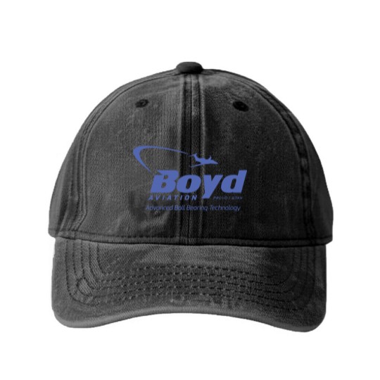 Discover Boyd Aviation - Fletch Lives - Washed Denim Baseball Caps