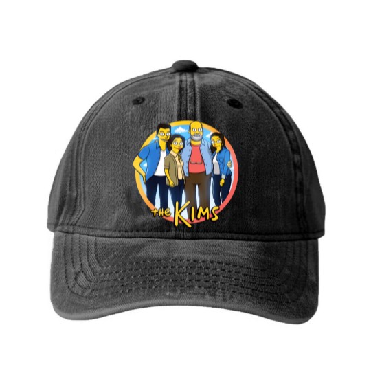 Discover The Kims - Kims Convenience - Washed Denim Baseball Caps