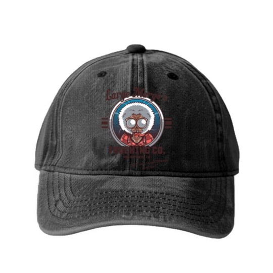 Discover Large Marge's Trucking Co. - Pee Wee Herman - Washed Denim Baseball Caps
