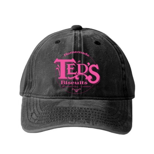 Discover Ted's Biscuits - Ted Lasso - Washed Denim Baseball Caps