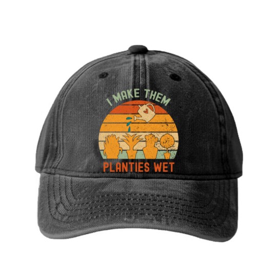 Discover I Make Them Planties Wet-gardening lover Washed Denim Baseball Caps