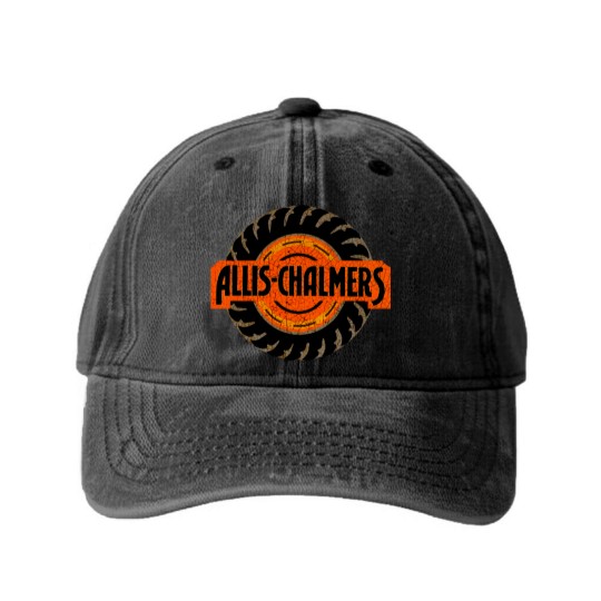 Discover Allis-Chalmers - Newest Tractor - Washed Denim Baseball Caps