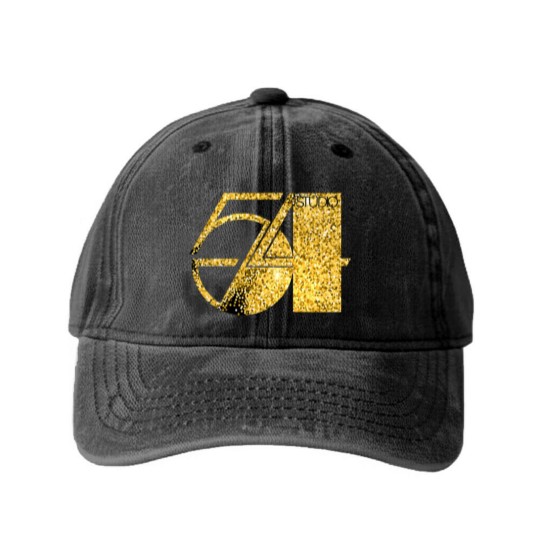 Discover Studio 54 Washed Denim Baseball Caps