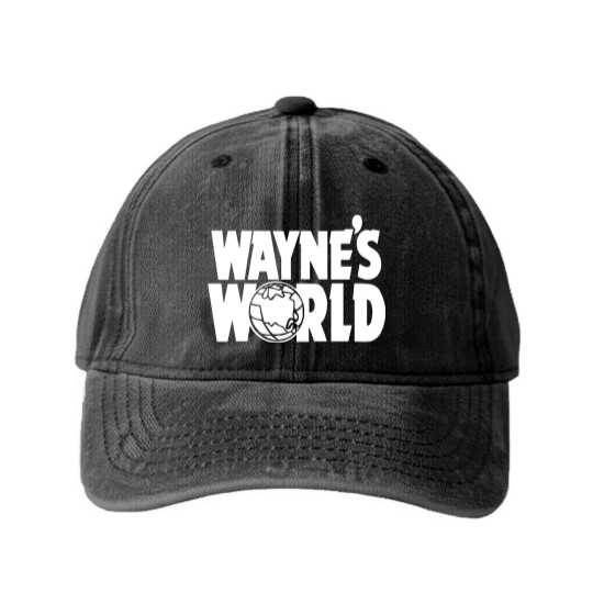 Discover wayne's world - Waynes World - Washed Denim Baseball Caps