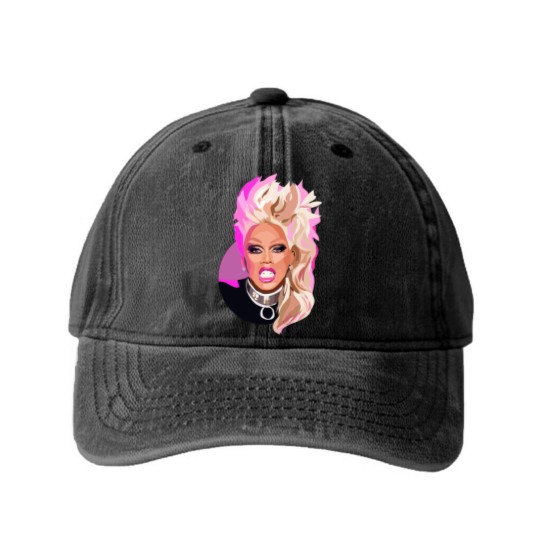 Discover Rupaul - Drag Queen - Washed Denim Baseball Caps