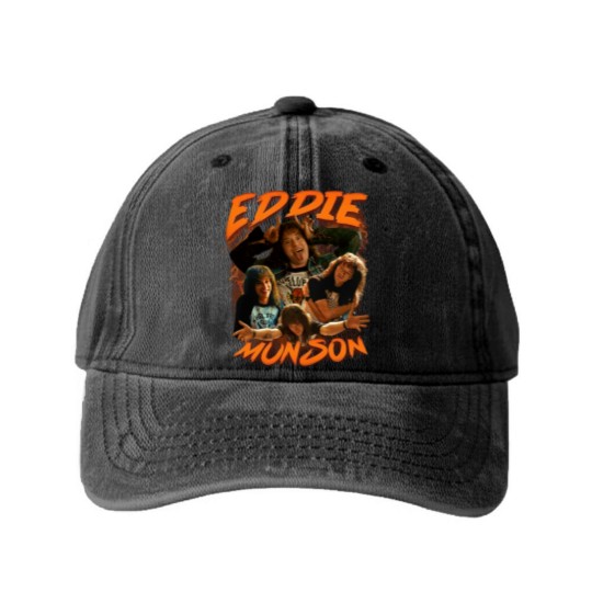 Discover Ed munson Washed Denim Baseball Caps