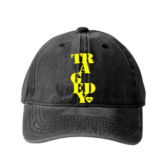 Discover STEPS Tragedy Washed Denim Baseball Caps