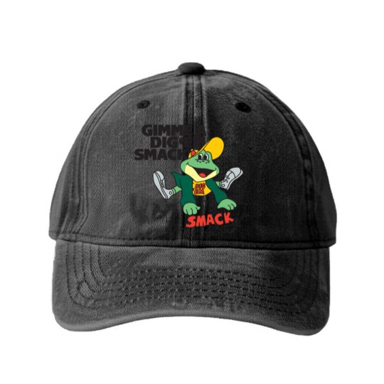 Discover Dig 'Em Smacks Vintage - Dig Em Smacks - Washed Denim Baseball Caps