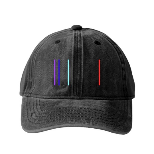 Discover Hydrogen Emission Spectrum - Physics - Washed Denim Baseball Caps