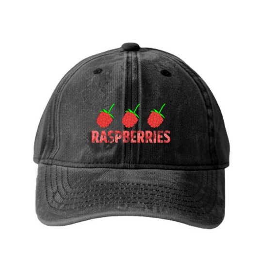 Discover RASPBERRIES Washed Denim Baseball Caps