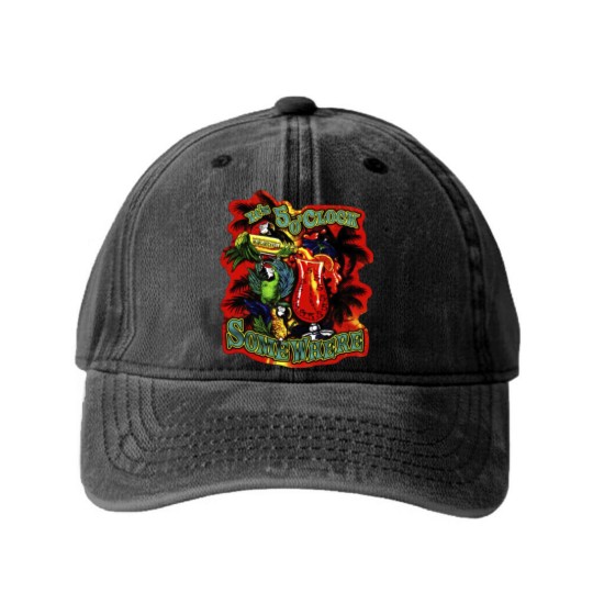 Discover Jimmy Buffett Washed Denim Baseball Caps