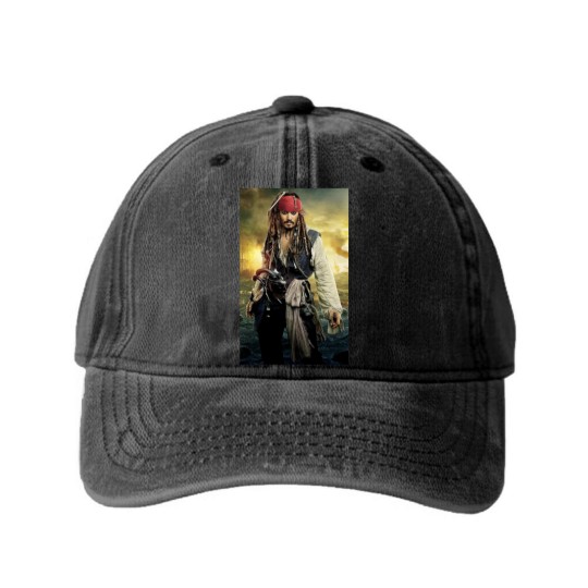 Discover johnny depp Classic Washed Denim Baseball Caps