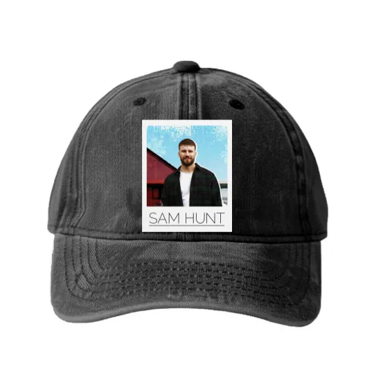 Discover Sam Hunt Classic Washed Denim Baseball Caps
