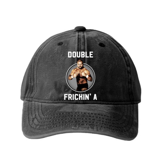 Discover The Enforcer Arn Frickin' Anderson - Arn Anderson - Washed Denim Baseball Caps
