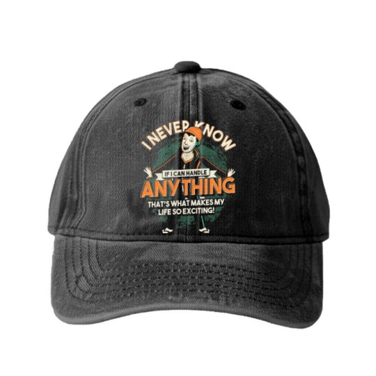 Discover I Never Know If I Can Handle Anything - Bojack Horseman - Washed Denim Baseball Caps